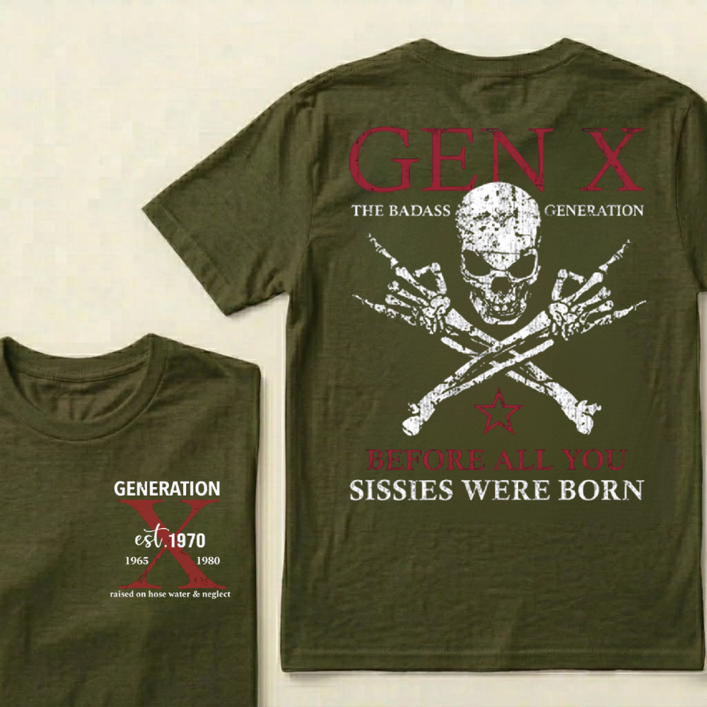 BOOMER The Badass Generation Before All You Sissies Were Born Custom EST.Year T-shirts